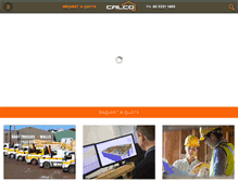 Tablet Screenshot of calco.com.au